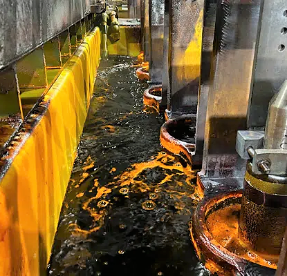 Cromado de piezas de cabezal de extrusión Cromado de piezas de cabezal de extrusión