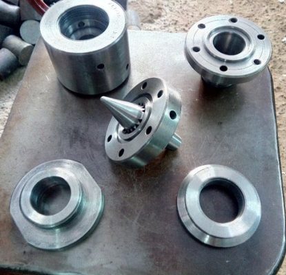 Piezas cromadas de cabezal de extrusión para tuberías Piezas cromadas de cabezal de extrusión para tuberías